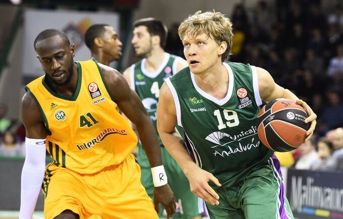 M.Kuzminskas surinko 14 naudingumo balų (Scanpix)