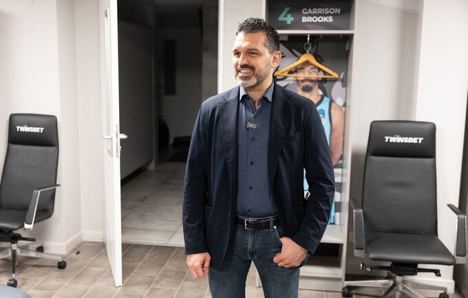 A.Magro apžvelgė burtus (Foto: Saulius Čirba)