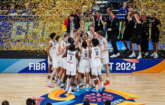 Vokiečiai laimėjo 18-mečių čempionatą (FIBA nuotr.)