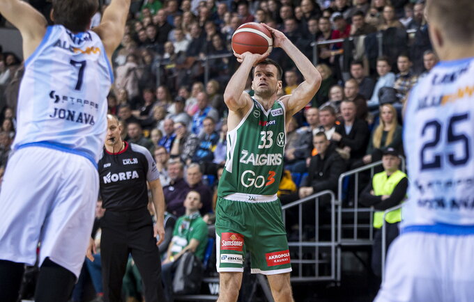 T.Dimša negalės žaisti (LKL nuotr.)