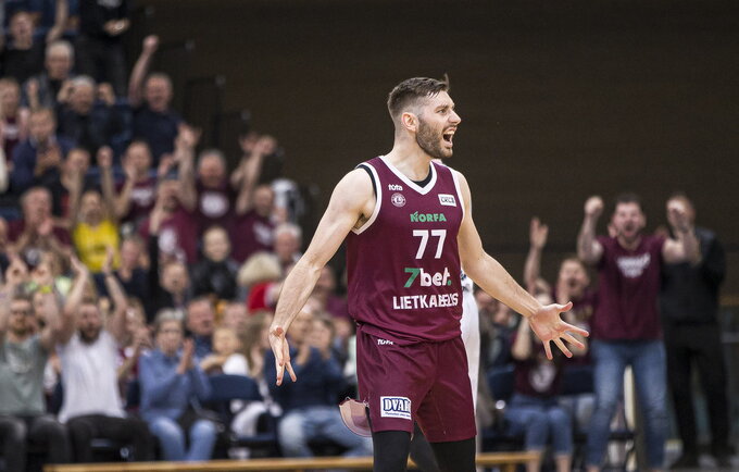 K.Kullamae žaidė solidų mačą (LKL nuotr.)