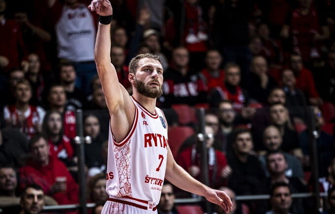 G.Radzevičius tapo LKL mėnesio žaidėju (FIBA Europe nuotr.)