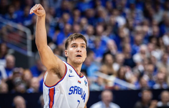 B.Bogdanovičius patyrė traumą (FIBA nuotr.)