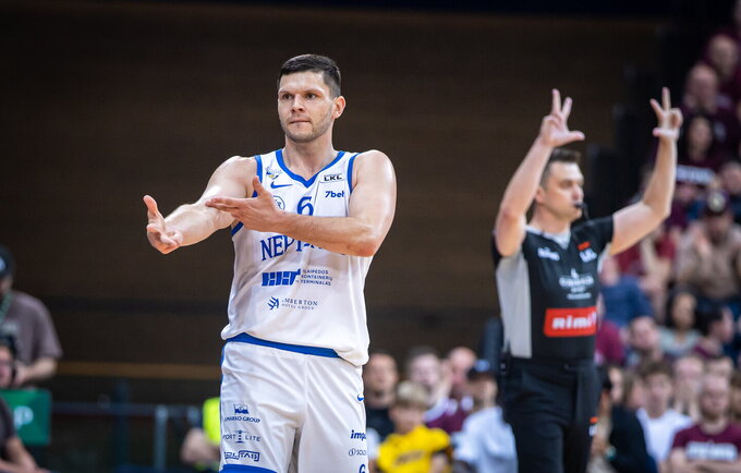 R.Lomažas žaidė Klaipėdoje (Foto: Rokas Lukoševičius)