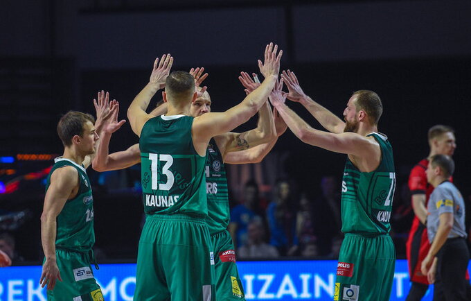 „Žalgiris“ pergales iš vietinio fronto sieks perkelti į Eurolygą (Fotodiena.lt)