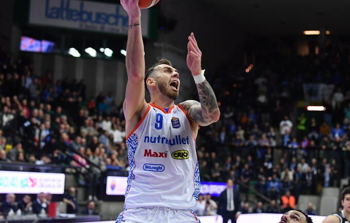 P.Sorokas pelnė 8 taškus