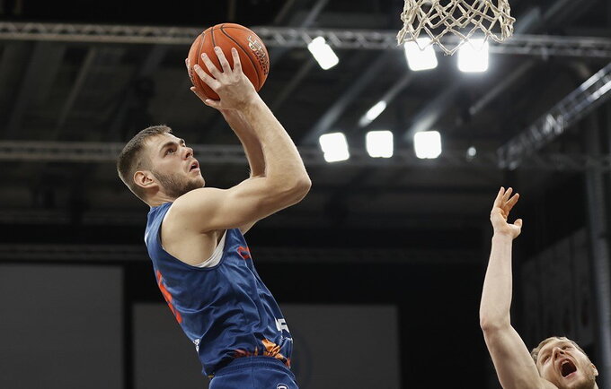 D.Tarolis žaidė itin efektyviai (FIBA Europe nuotr.)