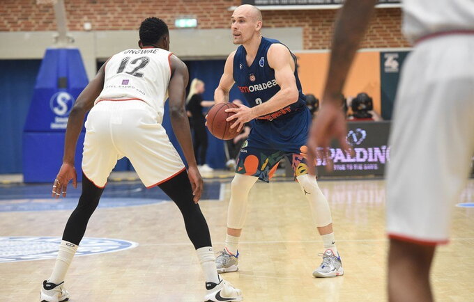 D.Bičkauskis buvo rezultatyviausias savo ekipoje (FIBA Europe nuotr.)