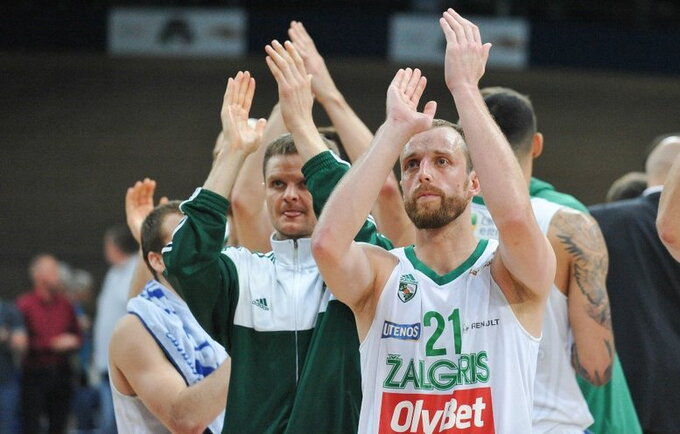 „Žalgiriui“ jau kabinama „čempionų“ etiketė (Rokas Lukoševičius, Fotodiena.lt)