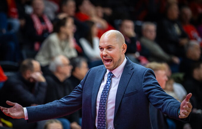 S.Babrauskas lieka prie Jonavos ekipos vairo (Foto: Rokas Lukoševičius)