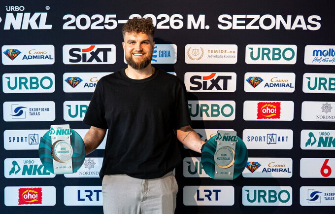 J.Kazakauskas vėl tapo MVP (Dainius Lukšta, NKL)