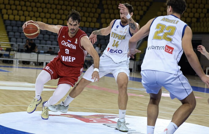 D.Šaričius dominavo (FIBA Europe nuotr.)