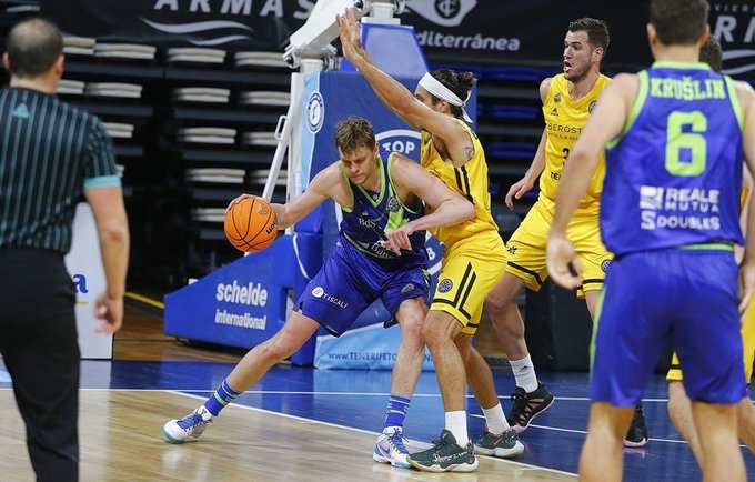 E.Bendžiui rungtynės nesusiklostė (FIBA Europe nuotr.)