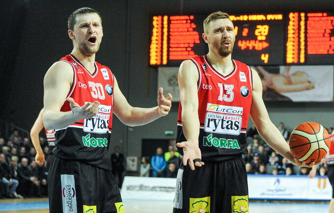 Vilniečiai trečiajame kėlinyje išgyveno atkarpą 0:19 (Fotodiena.lt)