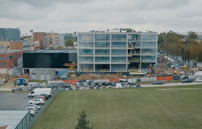 Treniruočių centrą planuojama baigti jau pavasarį