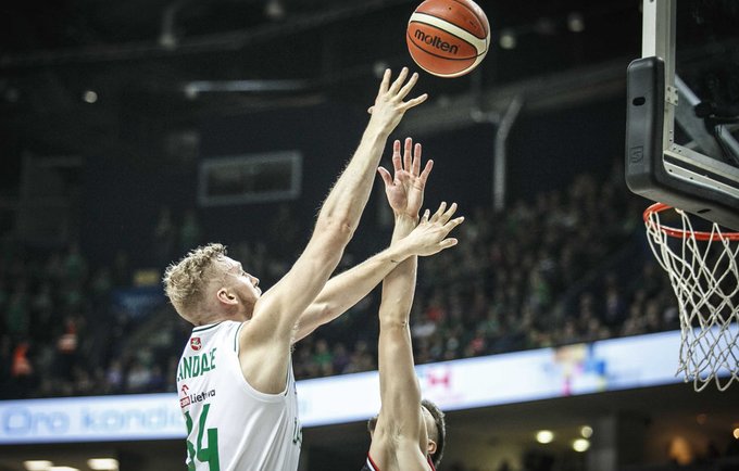 J.Landale'as lemiamos atkarpos metu pelnė didžiąją dalį komandos taškų (BNS nuotr.)