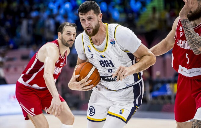 J.Nurkičius vedė bosnius link pergalės (FIBA nuotr.)