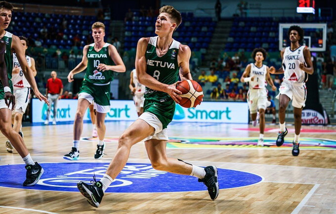 J.Stonkus žaidė rezultatyviausiai (FIBA nuotr.)