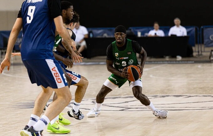 S.Francisco buvo rezultatyviausias komandoje (www.zalgiris.lt nuotr.)