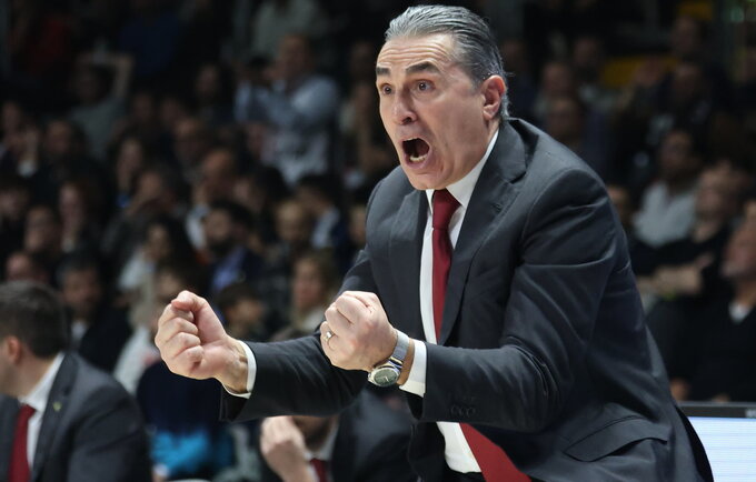 S.Scariolo gali perimti NBA klubą (Scanpix nuotr.)