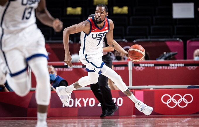 K.Durantas sužinojo varžovą ketvirtfinalyje (FIBA nuotr.)