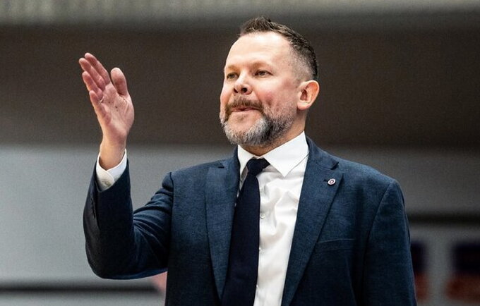 G.Žibėnas džiaugėsi savo žaidėjais (FIBA nuotr.)