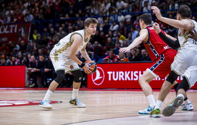 D.Giedraitis sužaidė dar vieną fantastišką mačą (Žalgirio nuotr.)