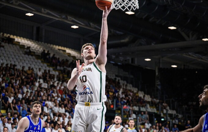 Lietuviai kovėsi Italijoje (FIBA nuotr.)