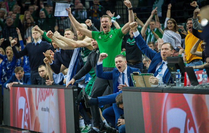 J.Grainys sėkmingai darbuojasi „Žalgiryje“ (Foto: Rokas Lukoševičius)