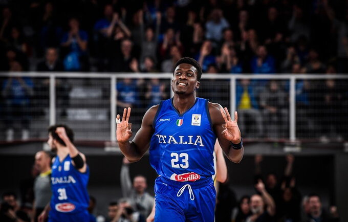 A.Abassas vedė italus į priekį (FIBA Europe nuotr.)