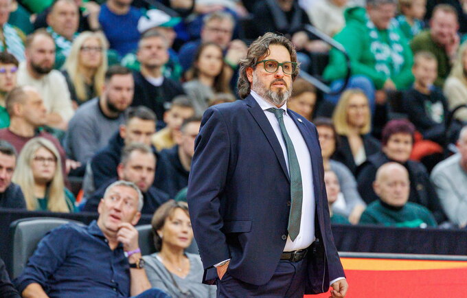 A.Trinchieri nesidžiaugia tvarkaraščiu (BNS nuotr.)