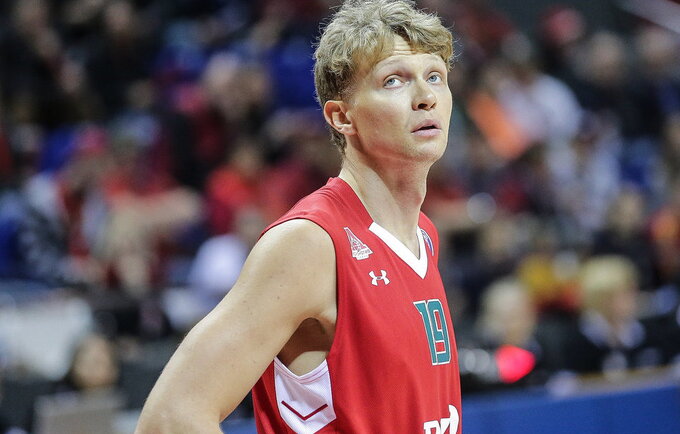 M.Kuzminsko pelnyti taškai nuo fiasko neišgelbėjo (vtb-league.com nuotr.)