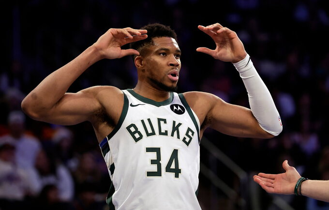 G.Antetokounmpo neišgelbėjo Milvokio ekipos (Scanpix nuotr.)