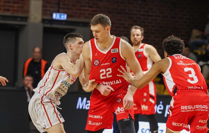 G.Staniulis surinko dvigubą dublį („Betsafe-LKL“ nuotr.)