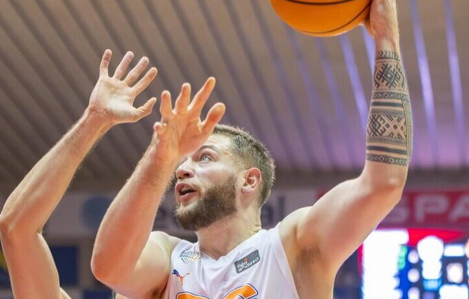 M.Gebenas pelnė 8 taškus