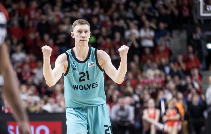 A.Beručka vedė „Wolves“ link pergalės (R.Lukoševičiaus nuotr.)