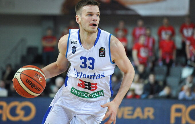 T.Dimša nesibaigus sezonui paliko Prienus (Josvydas Elinskas, Fotodiena.lt)
