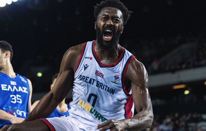 Didžiosios Britanijos rinktinė namuose priims Lietuvą (FIBA Europe nuotr.)