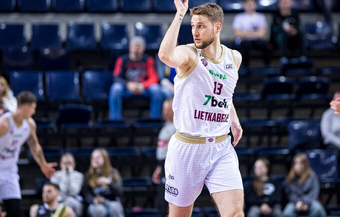 M.Varnas sezoną praleido (Foto: „LKL, kurią remia „Betsson“)