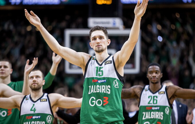 L.Birutis kaip savas jaučiasi Kaune („Betsafe-LKL“ nuotr.)