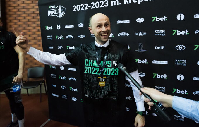 V.Pliauga atvedė „Žalgirio“ jaunimą iki aukso (Dainius Lukšta, NKL)