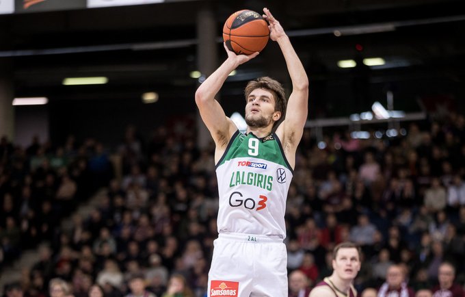 D.Giedraitis vertina ALBA kaip varžovą („Betsafe-LKL“ nuotr.)