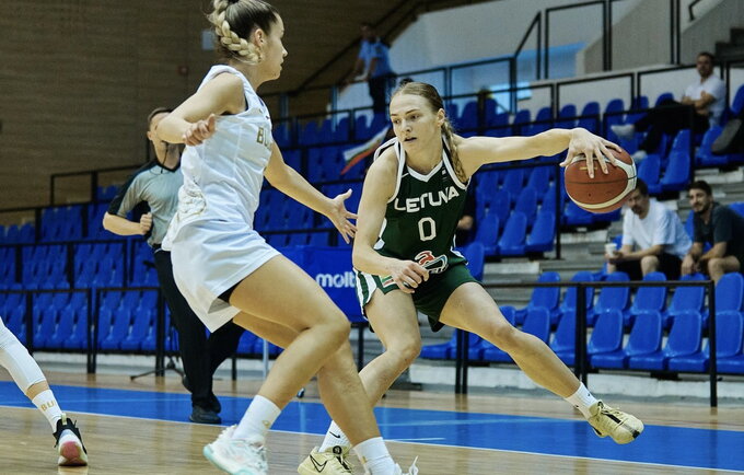 Lietuvės pralaimėjo (FIBA nuotr.)