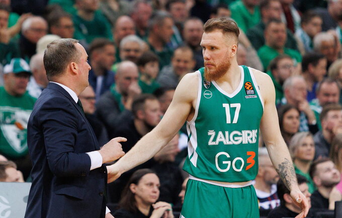 I.Brazdeikis nejaučia kūrėjų stygiaus, bet laukia I.Tayloro sugrįžimo (BNS nuotr.)