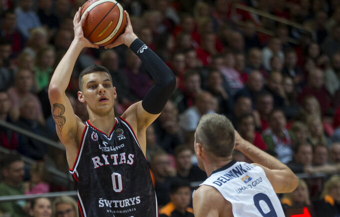 D.Sirvydis bus stebimas NBA klubo skautų (BNS nuotr.)