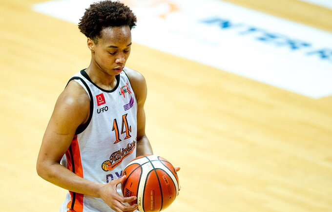 Sh.Landry pelnė 22 taškus ir sugriebė 11 kamuolių (Foto: Augustas Didžgalvis)