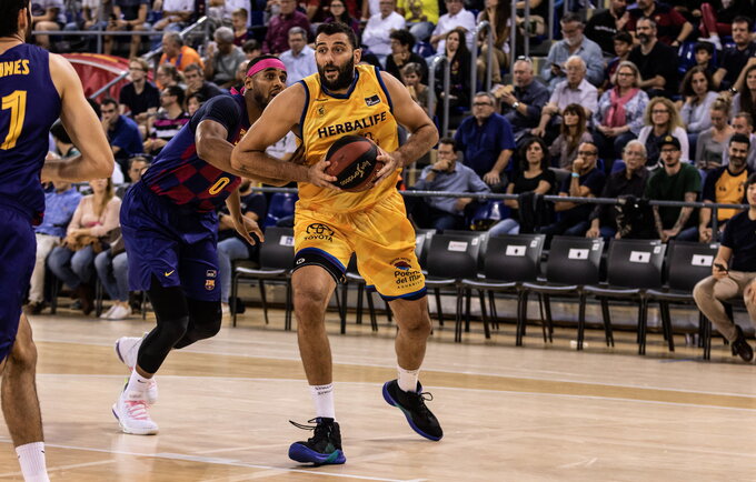 I.Bourousis prieš tai atstovavo Ispanijos klubui (Scanpix nuotr.)