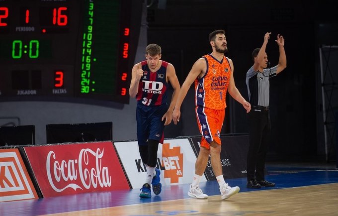 R.Giedraitis buvo geriausiu „Baskonia“ gretose