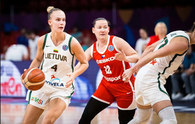 J.Jocytė sulaukė pripažinimo (FIBA nuotr.)