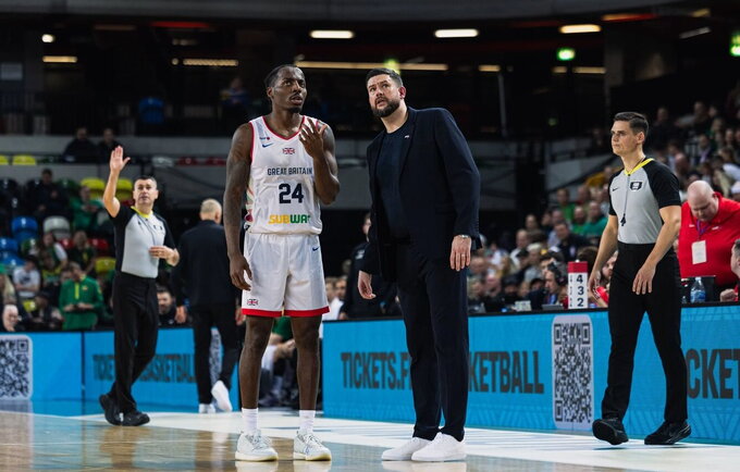M.Steutelis apgailestavo dėl pralaimėjimo (FIBA nuotr.)